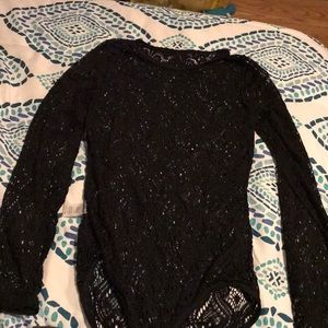 Lace body shirt